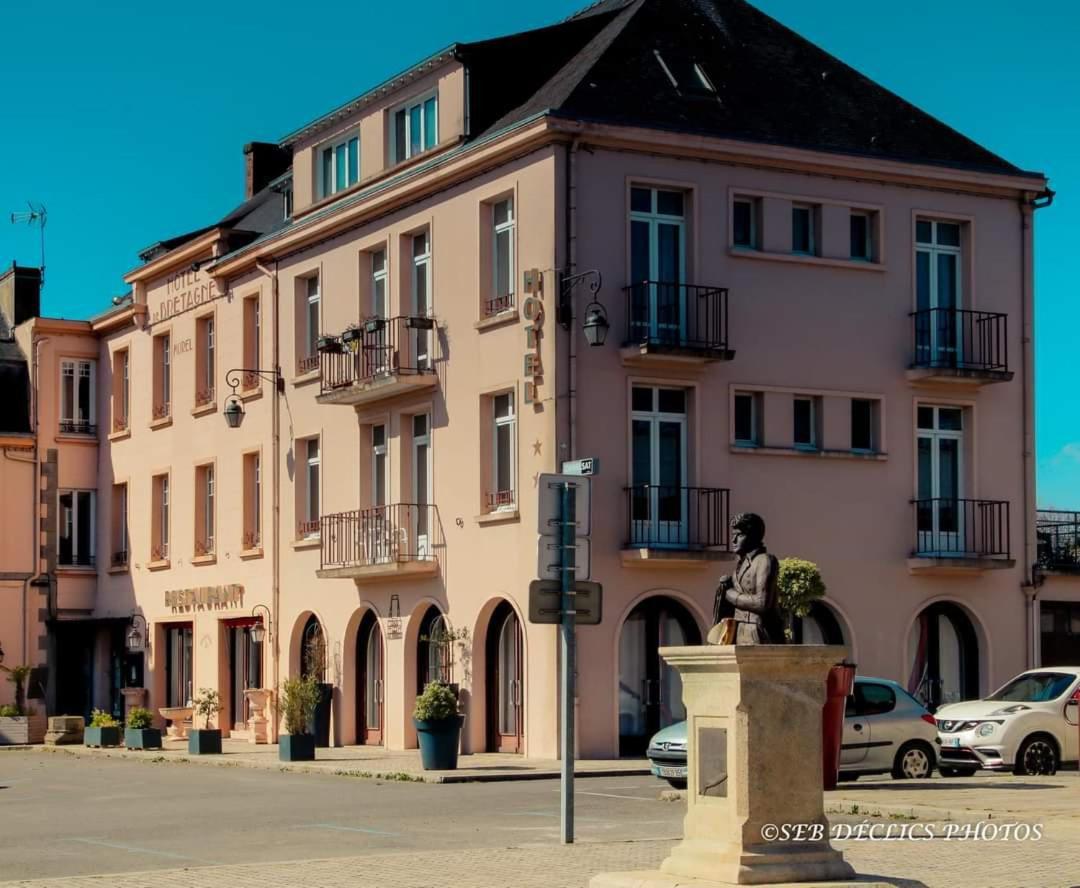 Hotel De Bretagne Dol Centre Ville - Hotel Et Restaurant Dol-de-Bretagne Eksteriør bilde
