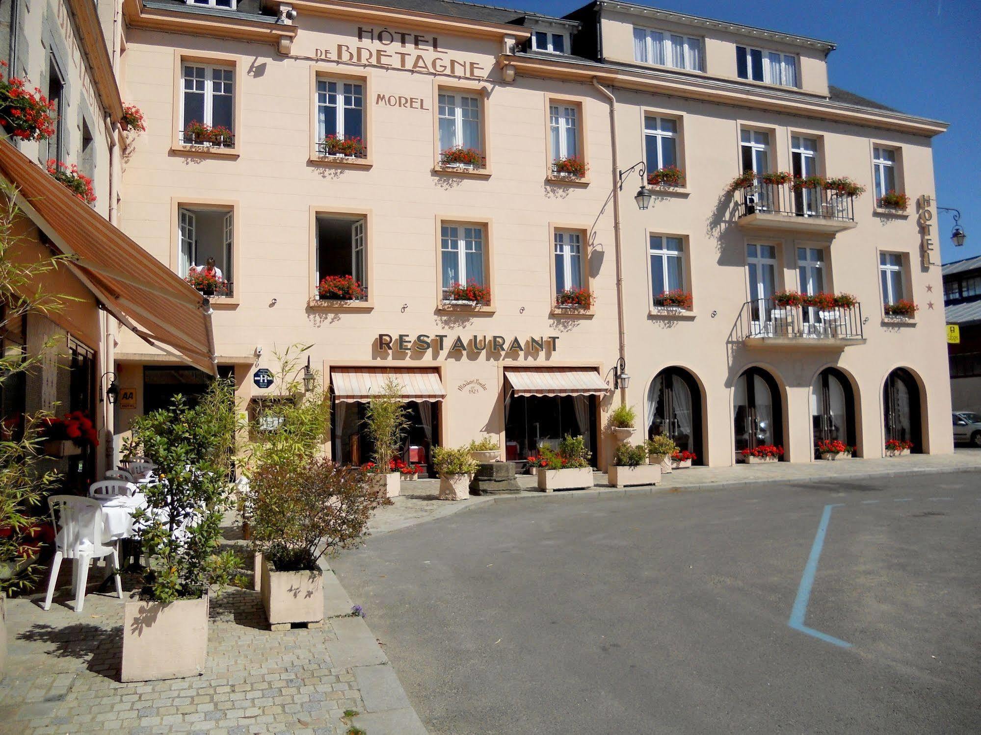 Hotel De Bretagne Dol Centre Ville - Hotel Et Restaurant Dol-de-Bretagne Eksteriør bilde