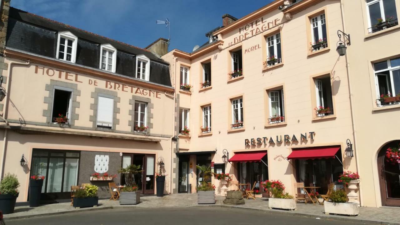 Hotel De Bretagne Dol Centre Ville - Hotel Et Restaurant Dol-de-Bretagne Eksteriør bilde